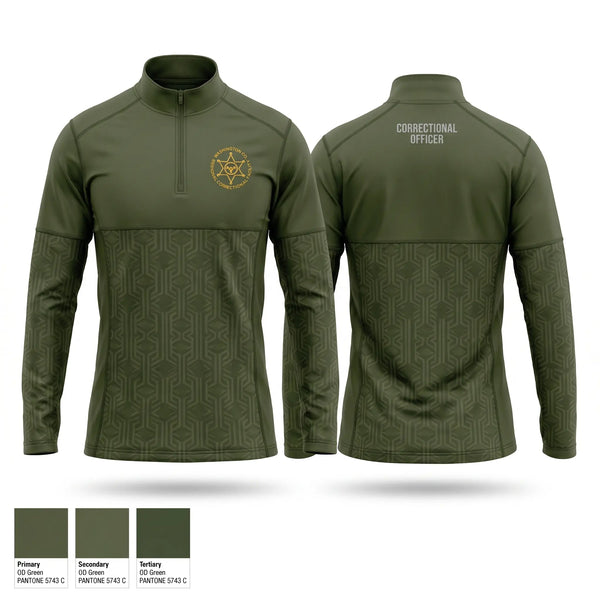 Quarter Zip Jacket, Washington county regional correctional facility, , Teamtime, Team time, sublimation, custom sports apparel, team uniforms, spirit wear, spiritwear, sports uniforms, custom shirts, team store, custom team store, fundraiser sports, apparel fundraiser