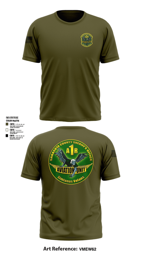 Short Sleeve Performance Shirt, Sarasota County Sheriff’s Office Aviation Unit, Police, Teamtime, Team time, sublimation, custom sports apparel, team uniforms, spirit wear, spiritwear, sports uniforms, custom shirts, team store, custom team store, fundraiser sports, apparel fundraiser