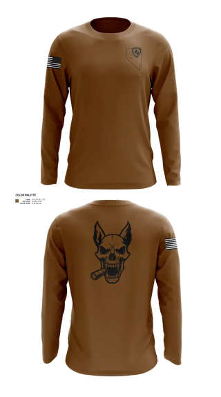 Long Sleeve Performance Shirt, NAS Fallon K9, , Teamtime, Team time, sublimation, custom sports apparel, team uniforms, spirit wear, spiritwear, sports uniforms, custom shirts, team store, custom team store, fundraiser sports, apparel fundraiser