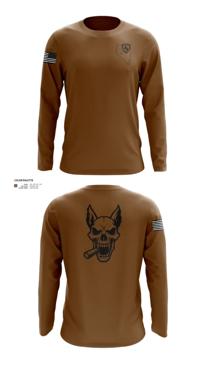 NAS Fallon K9 3245056 Long Sleeve Performance Shirt 21