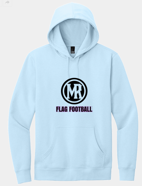 MRHS Flag Football Cotton Blend Hoodie