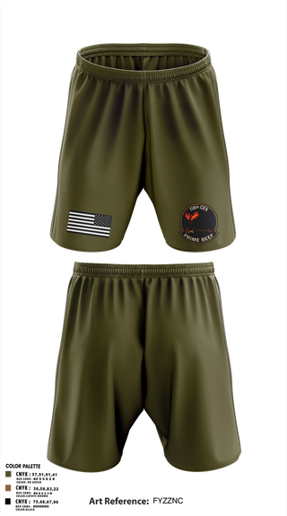 Athletic Shorts With Pockets, 118th CES, Air Force, Teamtime, Team time, sublimation, custom sports apparel, team uniforms, spirit wear, spiritwear, sports uniforms, custom shirts, team store, custom team store, fundraiser sports, apparel fundraiser
