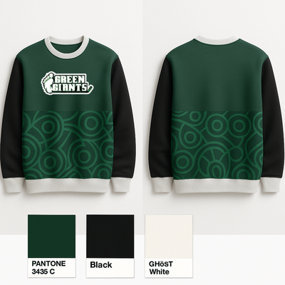 MN Green Giants 85838553 Crew Neck Sweatshirt - 1