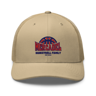 Mercadel Basketball Retro Trucker Hat | Yupoong 6606