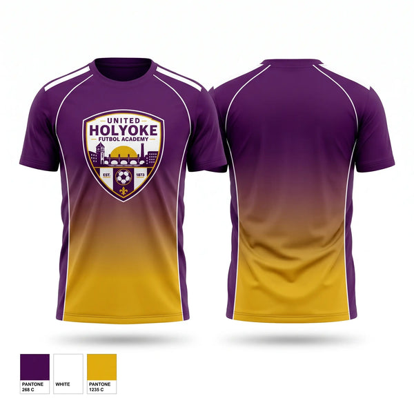 Short Sleeve Performance Shirt, United Holyoke Futbol Academy, Women's Soccer, Teamtime, Team time, sublimation, custom sports apparel, team uniforms, spirit wear, spiritwear, sports uniforms, custom shirts, team store, custom team store, fundraiser sports, apparel fundraiser