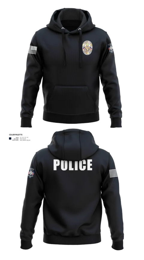 Hoodie, Miami Police Department, , Teamtime, Team time, sublimation, custom sports apparel, team uniforms, spirit wear, spiritwear, sports uniforms, custom shirts, team store, custom team store, fundraiser sports, apparel fundraiser