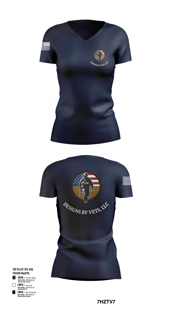 Womens Short Sleeve Vneck Shirt, Designs By Vets, , Teamtime, Team time, sublimation, custom sports apparel, team uniforms, spirit wear, spiritwear, sports uniforms, custom shirts, team store, custom team store, fundraiser sports, apparel fundraiser