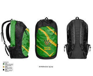 Gear Bag, White Oak Wrestling, Wrestling, Teamtime, Team time, sublimation, custom sports apparel, team uniforms, spirit wear, spiritwear, sports uniforms, custom shirts, team store, custom team store, fundraiser sports, apparel fundraiser