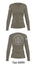 Montgomery county sheriff’s office 62194635 Women's Long Sleeve V-neck Shirt - 11