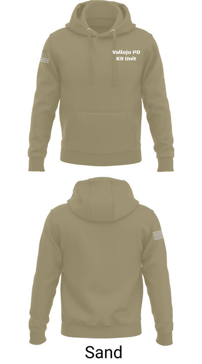Vallejo PD K9 Unit 19509395 Hoodie - 93