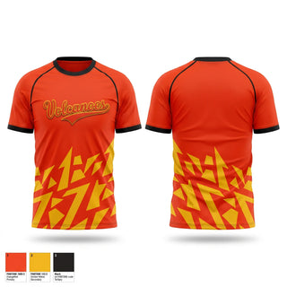 Short Sleeve Performance Shirt, Volcanoes, Baseball, Teamtime, Team time, sublimation, custom sports apparel, team uniforms, spirit wear, spiritwear, sports uniforms, custom shirts, team store, custom team store, fundraiser sports, apparel fundraiser