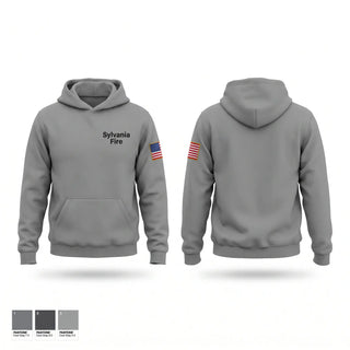 Hoodie, Sylvania Fire, Fire Department, Teamtime, Team time, sublimation, custom sports apparel, team uniforms, spirit wear, spiritwear, sports uniforms, custom shirts, team store, custom team store, fundraiser sports, apparel fundraiser