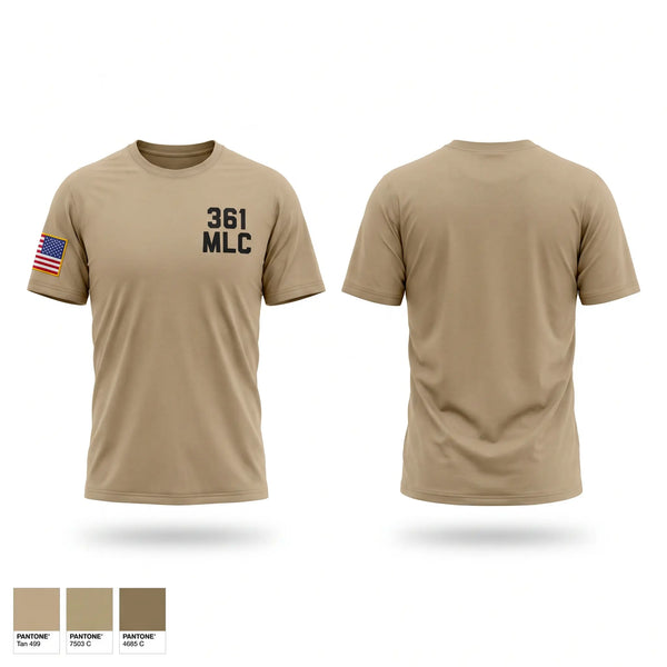 Old School Cotton Feel Shirt, 361 MLC, Army, Teamtime, Team time, sublimation, custom sports apparel, team uniforms, spirit wear, spiritwear, sports uniforms, custom shirts, team store, custom team store, fundraiser sports, apparel fundraiser