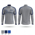 Rockland Elite Navy 73648777 Quarter Zip Jacket - 1