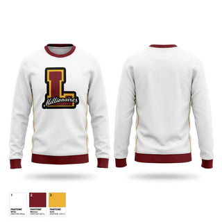 Crew Neck Sweatshirt, Lenox Baseball, Baseball, Teamtime, Team time, sublimation, custom sports apparel, team uniforms, spirit wear, spiritwear, sports uniforms, custom shirts, team store, custom team store, fundraiser sports, apparel fundraiser