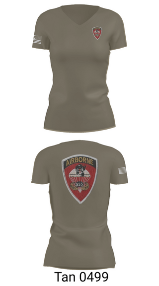 Womens Short Sleeve Vneck Shirt, , Army, Teamtime, Team time, sublimation, custom sports apparel, team uniforms, spirit wear, spiritwear, sports uniforms, custom shirts, team store, custom team store, fundraiser sports, apparel fundraiser