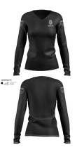 EVSC PD 77652522 Women's Long Sleeve V-neck Shirt - 30