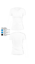 Rising Aviation High School 21318537 Women's Short Sleeve V-neck Shirt - 18