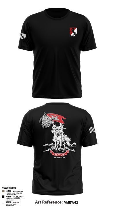 58th CEC-A Old School Cotton Feel Shirt - 18