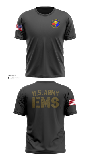 Short Sleeve Performance Shirt, U.S. ARMY EMS, EMS/EMT, Teamtime, Team time, sublimation, custom sports apparel, team uniforms, spirit wear, spiritwear, sports uniforms, custom shirts, team store, custom team store, fundraiser sports, apparel fundraiser