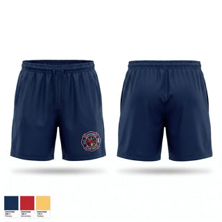Athletic Shorts With Pockets, Stafford Fire Department, Fire Department, Teamtime, Team time, sublimation, custom sports apparel, team uniforms, spirit wear, spiritwear, sports uniforms, custom shirts, team store, custom team store, fundraiser sports, apparel fundraiser