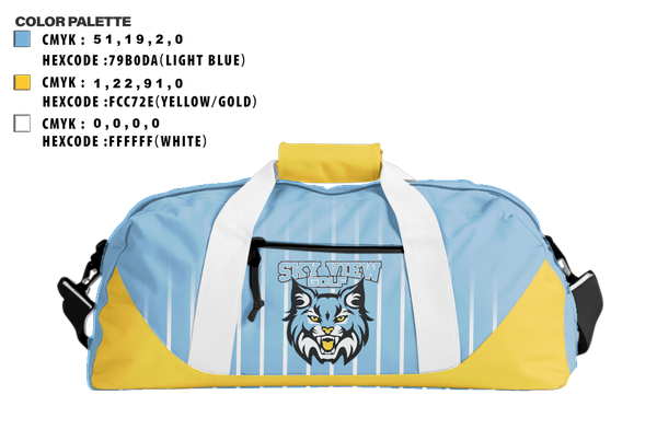 Duffle Bag, Sky View Boys Golf, Golf, Teamtime, Team time, sublimation, custom sports apparel, team uniforms, spirit wear, spiritwear, sports uniforms, custom shirts, team store, custom team store, fundraiser sports, apparel fundraiser