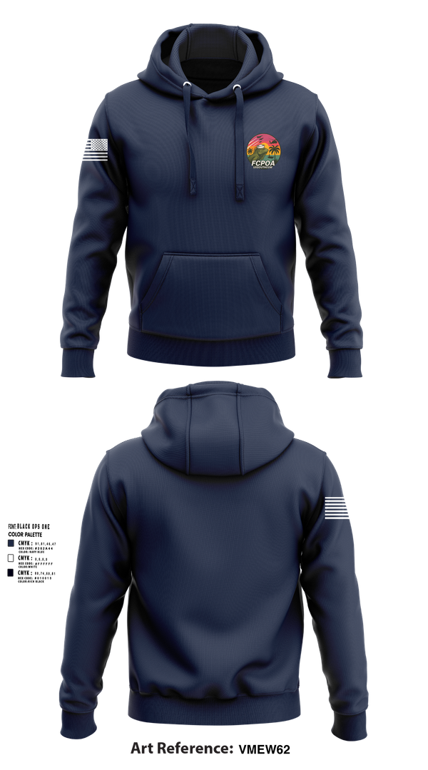 Hoodie, USSOUTHCOM FCPOA, , Teamtime, Team time, sublimation, custom sports apparel, team uniforms, spirit wear, spiritwear, sports uniforms, custom shirts, team store, custom team store, fundraiser sports, apparel fundraiser