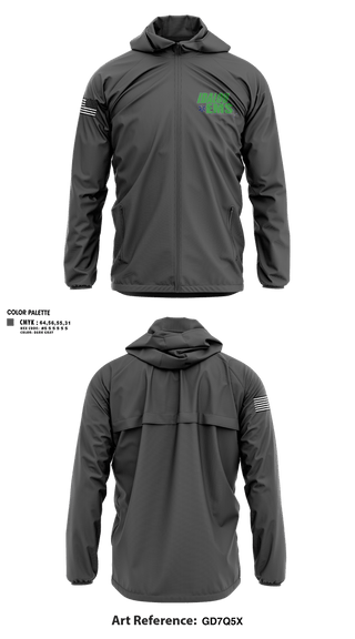 Windbreaker, IDALOU EMS, EMS/EMT, Teamtime, Team time, sublimation, custom sports apparel, team uniforms, spirit wear, spiritwear, sports uniforms, custom shirts, team store, custom team store, fundraiser sports, apparel fundraiser