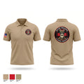 DSTB Trauma Llama Medics Short Sleeve Performance Polo - 1