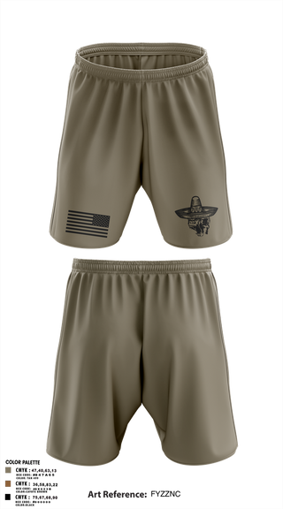Athletic Shorts With Pockets, Savages, Army, Teamtime, Team time, sublimation, custom sports apparel, team uniforms, spirit wear, spiritwear, sports uniforms, custom shirts, team store, custom team store, fundraiser sports, apparel fundraiser