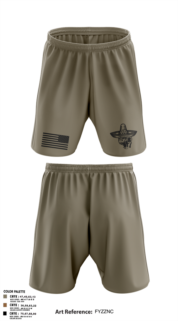 Athletic Shorts With Pockets, Savages, Army, Teamtime, Team time, sublimation, custom sports apparel, team uniforms, spirit wear, spiritwear, sports uniforms, custom shirts, team store, custom team store, fundraiser sports, apparel fundraiser