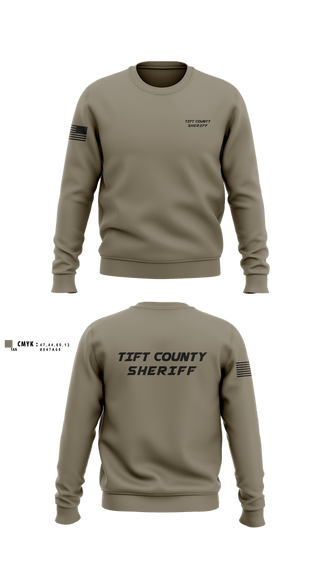Crew Neck Sweatshirt, Tift County Sheriff, Police, Teamtime, Team time, sublimation, custom sports apparel, team uniforms, spirit wear, spiritwear, sports uniforms, custom shirts, team store, custom team store, fundraiser sports, apparel fundraiser