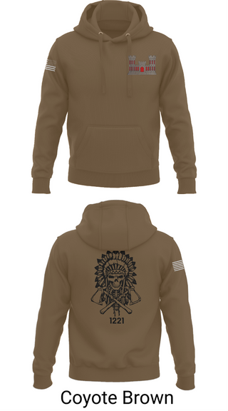 Hoodie, 1221st Route Clearance Co., National Guard, Teamtime, Team time, sublimation, custom sports apparel, team uniforms, spirit wear, spiritwear, sports uniforms, custom shirts, team store, custom team store, fundraiser sports, apparel fundraiser