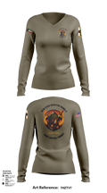 10th Field Hospital (FWD) 73609367 Women's Long Sleeve V-neck Shirt - 105