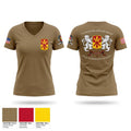 Bravo 1-43 Women's Short Sleeve V-neck Shirt - 1