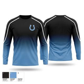 Long Sleeve Performance Shirt, Broncos, Baseball, Teamtime, Team time, sublimation, custom sports apparel, team uniforms, spirit wear, spiritwear, sports uniforms, custom shirts, team store, custom team store, fundraiser sports, apparel fundraiser