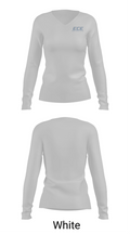 East Coast Elite 12 U 98153764 Women's Long Sleeve V-neck Shirt - 11