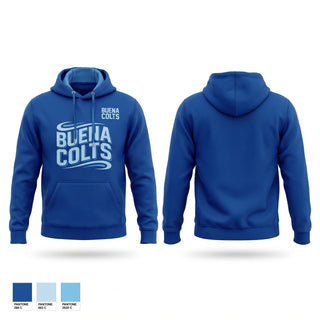 Hoodie, Buena Colts, Baseball, Teamtime, Team time, sublimation, custom sports apparel, team uniforms, spirit wear, spiritwear, sports uniforms, custom shirts, team store, custom team store, fundraiser sports, apparel fundraiser