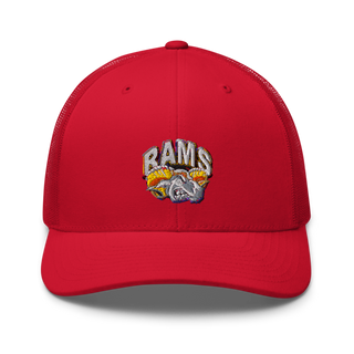 Brogden Rams 7424037 Retro Trucker Hat | Yupoong 6606