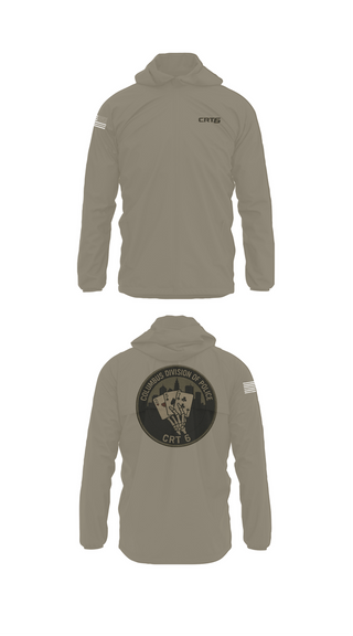 Windbreaker, CRT 6, Police, Teamtime, Team time, sublimation, custom sports apparel, team uniforms, spirit wear, spiritwear, sports uniforms, custom shirts, team store, custom team store, fundraiser sports, apparel fundraiser