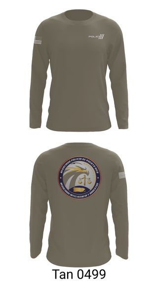 Long Sleeve Performance Shirt, Inteligencia criminal, Police, Teamtime, Team time, sublimation, custom sports apparel, team uniforms, spirit wear, spiritwear, sports uniforms, custom shirts, team store, custom team store, fundraiser sports, apparel fundraiser