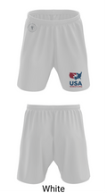 Nevada Elite Wrestling Athletic Shorts With Pockets - 1