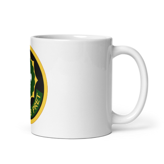 2nd Cavalry Regiment 61389337 White Glossy Mug - Medium