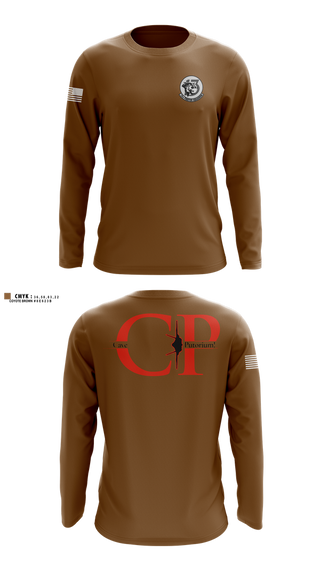 Long Sleeve Performance Shirt, 13th Fighter Squadron, Air Force, Teamtime, Team time, sublimation, custom sports apparel, team uniforms, spirit wear, spiritwear, sports uniforms, custom shirts, team store, custom team store, fundraiser sports, apparel fundraiser