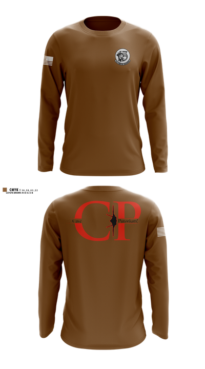 13th Fighter Squadron 23094011 Long Sleeve Performance Shirt 100
