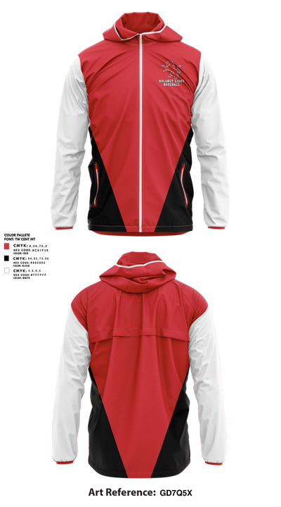 Dulaney Lions Baseball 2862133 Windbreaker - 1