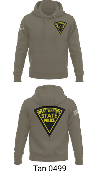 Hoodie, WVSP, Police, Teamtime, Team time, sublimation, custom sports apparel, team uniforms, spirit wear, spiritwear, sports uniforms, custom shirts, team store, custom team store, fundraiser sports, apparel fundraiser