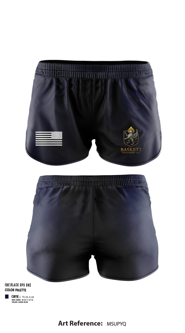 Ranger Panties, Baskett Transport LLC, , Teamtime, Team time, sublimation, custom sports apparel, team uniforms, spirit wear, spiritwear, sports uniforms, custom shirts, team store, custom team store, fundraiser sports, apparel fundraiser