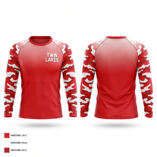 Long Sleeve Performance Shirt, Twin Lakes, Cheer, Teamtime, Team time, sublimation, custom sports apparel, team uniforms, spirit wear, spiritwear, sports uniforms, custom shirts, team store, custom team store, fundraiser sports, apparel fundraiser