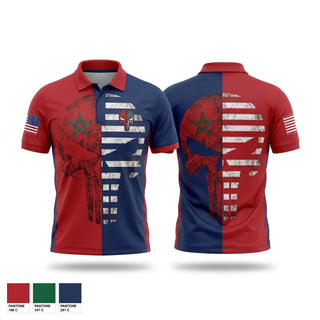Short Sleeve Performance Polo, U.S.A.R MARSHEL, Police, Teamtime, Team time, sublimation, custom sports apparel, team uniforms, spirit wear, spiritwear, sports uniforms, custom shirts, team store, custom team store, fundraiser sports, apparel fundraiser